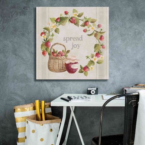 Image of 'Homemade Happiness VII' by Silvia Vassileva, Canvas Wall Art,26 x 26