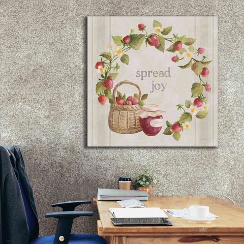 Image of 'Homemade Happiness VII' by Silvia Vassileva, Canvas Wall Art,37 x 37