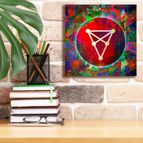 Image of 'CHZ Chiliz Crypto,' Canvas Wall Art,12 x 12