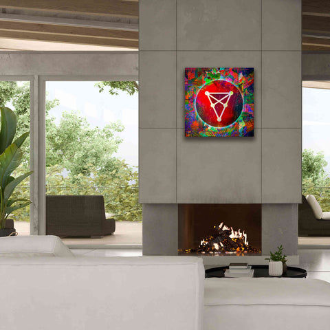 Image of 'CHZ Chiliz Crypto,' Canvas Wall Art,26 x 26