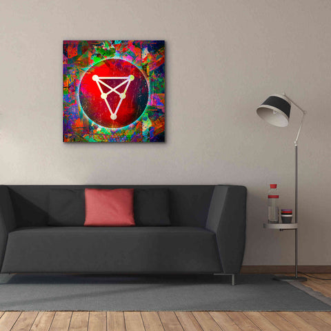 Image of 'CHZ Chiliz Crypto,' Canvas Wall Art,37 x 37