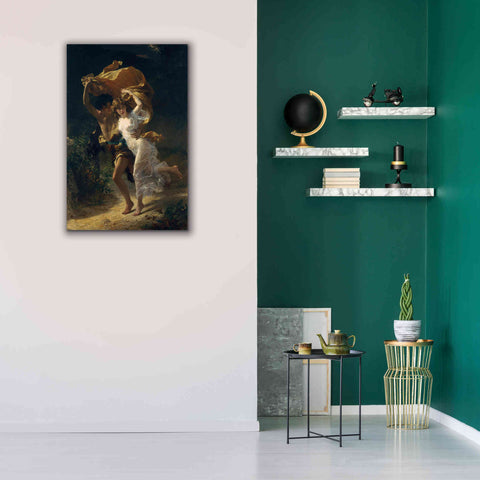Image of Epic Art 'The Storm' by Pierre Auguste Cot, Canvas Wall Art,26 x 40