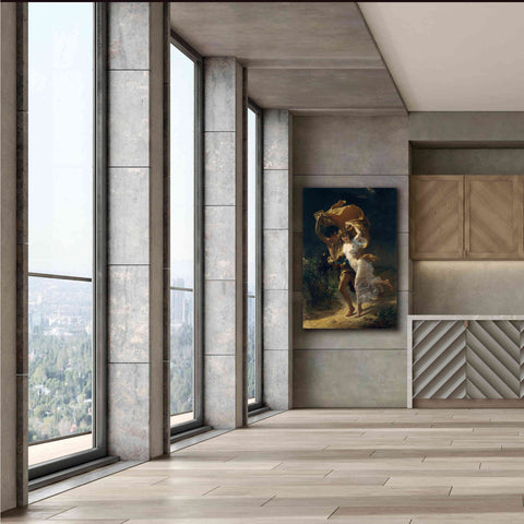 Image of Epic Art 'The Storm' by Pierre Auguste Cot, Canvas Wall Art,40 x 60