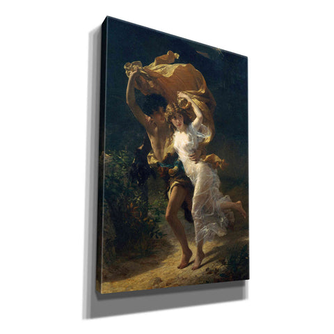 Image of Epic Art 'The Storm' by Pierre Auguste Cot, Canvas Wall Art,12x18x1.1x0,18x26x1.1x0,26x40x1.74x0,40x60x1.74x0