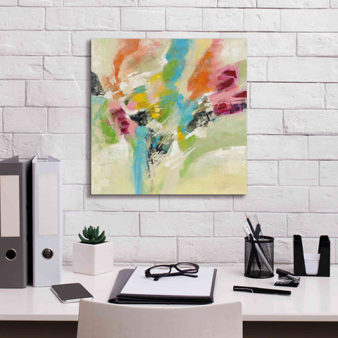 Image of Epic Art 'Summer Lunapark' by Silvia Vassileva, Canvas Wall Art,18 x 18