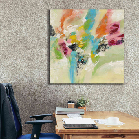 Image of Epic Art 'Summer Lunapark' by Silvia Vassileva, Canvas Wall Art,37 x 37