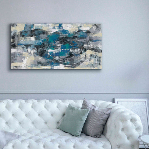 Image of Epic Art 'Moonlight Splash' by Silvia Vassileva, Canvas Wall Art,60 x 30