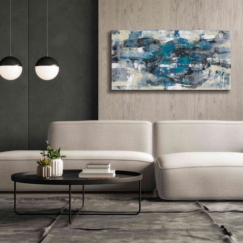 Image of Epic Art 'Moonlight Splash' by Silvia Vassileva, Canvas Wall Art,60 x 30