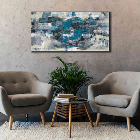 Image of Epic Art 'Moonlight Splash' by Silvia Vassileva, Canvas Wall Art,60 x 30