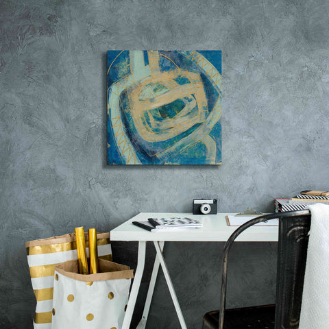 Image of Epic Art 'Mid Modern Tile II' by Silvia Vassileva, Canvas Wall Art,18 x 18