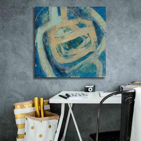 Image of Epic Art 'Mid Modern Tile II' by Silvia Vassileva, Canvas Wall Art,26 x 26