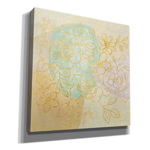 Image of Epic Art 'Mid Mod Sophisticated Floral I' by Silvia Vassileva, Canvas Wall Art,12x12x1.1x0,18x18x1.1x0,26x26x1.74x0,37x37x1.74x0