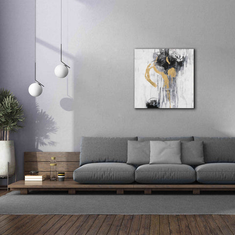 Image of Epic Art 'Golden Rain I' by Silvia Vassileva, Canvas Wall Art,37 x 37