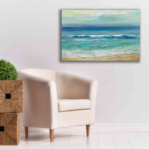 Image of Epic Art 'Seaside Sunrise' by Silvia Vassileva, Canvas Wall Art,40 x 26