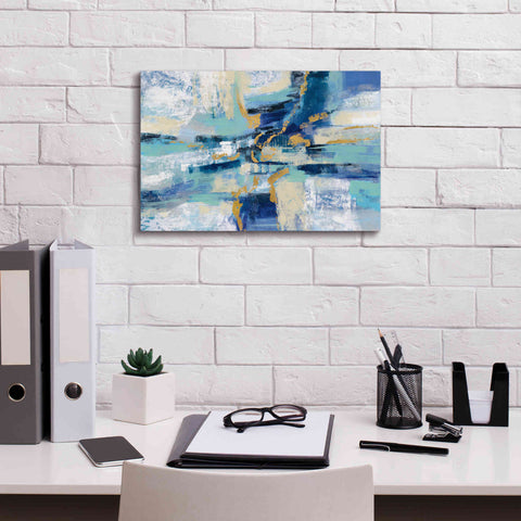 Image of Epic Art 'Wave Breaker' by Silvia Vassileva, Canvas Wall Art,18 x 12