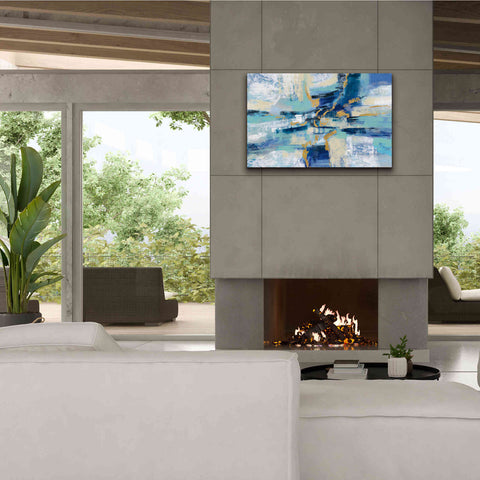 Image of Epic Art 'Wave Breaker' by Silvia Vassileva, Canvas Wall Art,40 x 26