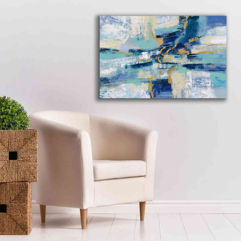 Image of Epic Art 'Wave Breaker' by Silvia Vassileva, Canvas Wall Art,40 x 26