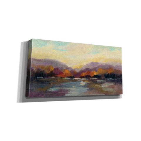 Image of Epic Art 'Fall Sunset' by Silvia Vassileva, Canvas Wall Art,24x12x1.1x0,40x20x1.74x0,60x30x1.74x0