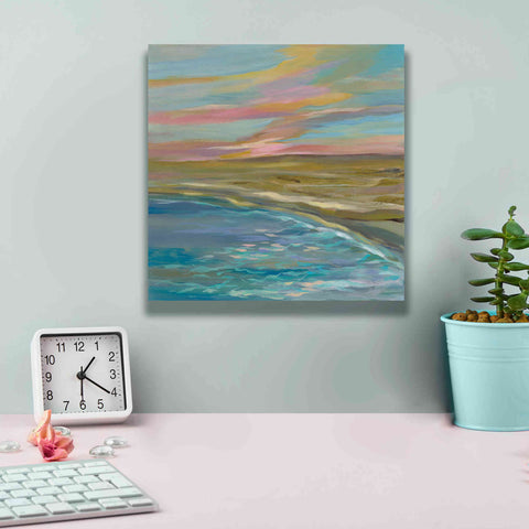 Image of Epic Art 'Sunrise Dunes' by Silvia Vassileva, Canvas Wall Art,12 x 12