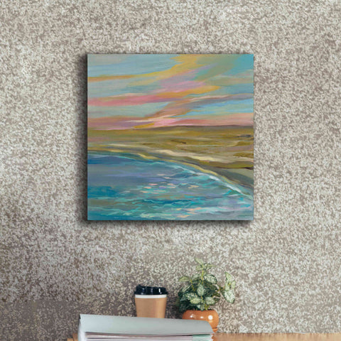 Image of Epic Art 'Sunrise Dunes' by Silvia Vassileva, Canvas Wall Art,18 x 18
