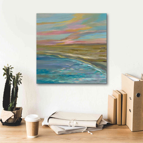 Image of Epic Art 'Sunrise Dunes' by Silvia Vassileva, Canvas Wall Art,18 x 18