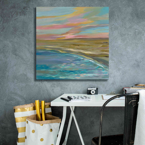 Image of Epic Art 'Sunrise Dunes' by Silvia Vassileva, Canvas Wall Art,26 x 26