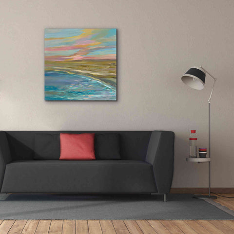 Image of Epic Art 'Sunrise Dunes' by Silvia Vassileva, Canvas Wall Art,37 x 37
