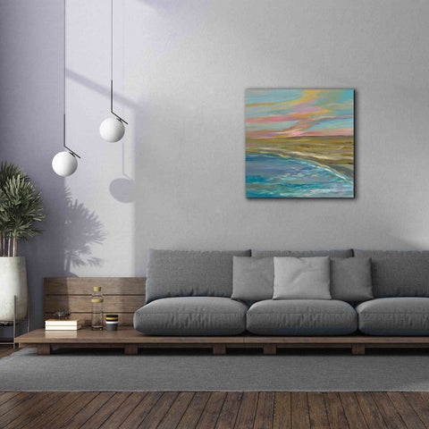 Image of Epic Art 'Sunrise Dunes' by Silvia Vassileva, Canvas Wall Art,37 x 37