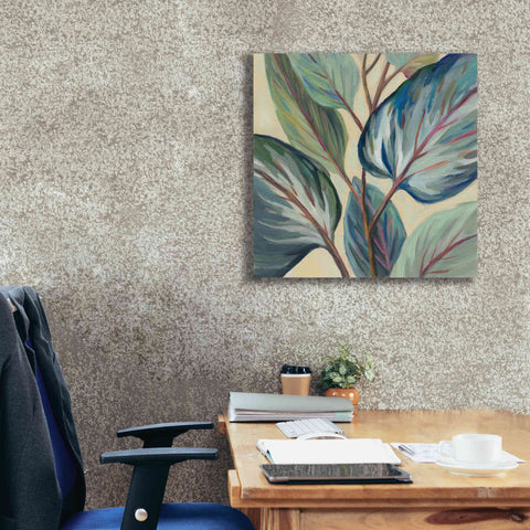 Image of Epic Art 'Greenhouse Leaves' by Silvia Vassileva, Canvas Wall Art,26 x 26