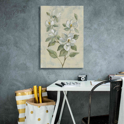 Image of Epic Art 'Sage Magnolia' by Silvia Vassileva, Canvas Wall Art,18 x 26