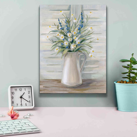 Image of Epic Art 'Cottage Windowsill' by Silvia Vassileva, Canvas Wall Art,12 x 16