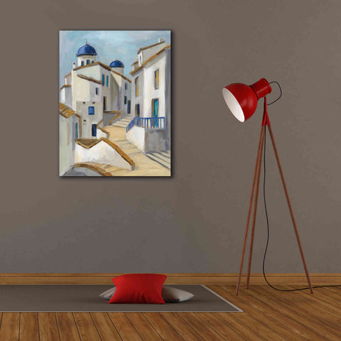 Image of Epic Art 'Santorini View II' by Silvia Vassileva, Canvas Wall Art,26 x 34
