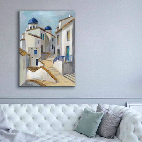 Image of Epic Art 'Santorini View II' by Silvia Vassileva, Canvas Wall Art,40 x 54