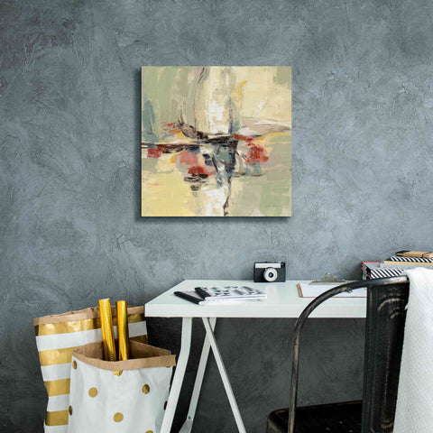 Image of Epic Art 'Island Vibe' by Silvia Vassileva, Canvas Wall Art,18 x 18