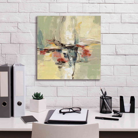 Image of Epic Art 'Island Vibe' by Silvia Vassileva, Canvas Wall Art,18 x 18