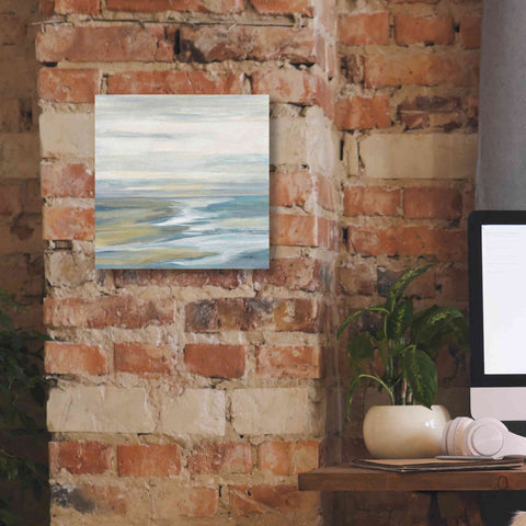 Image of Epic Art 'Morning Sea Light' by Silvia Vassileva, Canvas Wall Art,12 x 12
