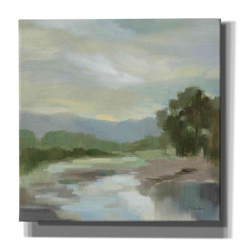 Image of Epic Art 'Sage Lake' by Silvia Vassileva, Canvas Wall Art,12x12x1.1x0,18x18x1.1x0,26x26x1.74x0,37x37x1.74x0