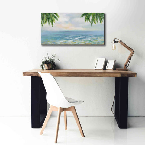 Image of Epic Art 'Island Morning' by Silvia Vassileva, Canvas Wall Art,40 x 20