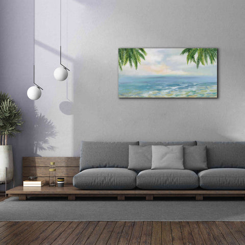 Image of Epic Art 'Island Morning' by Silvia Vassileva, Canvas Wall Art,60 x 30