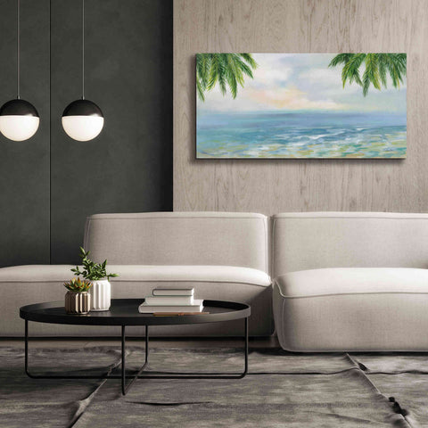 Image of Epic Art 'Island Morning' by Silvia Vassileva, Canvas Wall Art,60 x 30