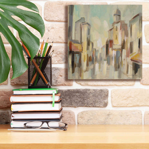 Image of Epic Art 'Pastel Street I' by Silvia Vassileva, Canvas Wall Art,12 x 12