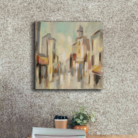 Image of Epic Art 'Pastel Street I' by Silvia Vassileva, Canvas Wall Art,18 x 18