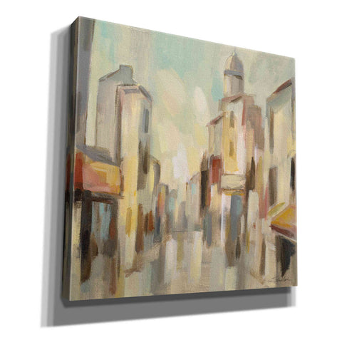 Image of Epic Art 'Pastel Street I' by Silvia Vassileva, Canvas Wall Art,12x12x1.1x0,18x18x1.1x0,26x26x1.74x0,37x37x1.74x0
