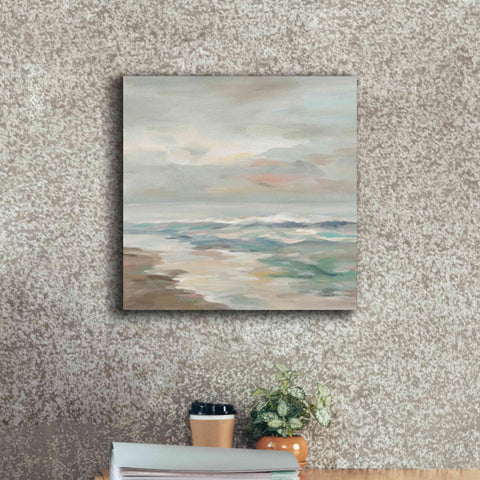 Image of Epic Art 'Pastel Tide' by Silvia Vassileva, Canvas Wall Art,18 x 18