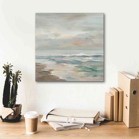 Image of Epic Art 'Pastel Tide' by Silvia Vassileva, Canvas Wall Art,18 x 18