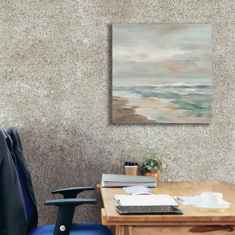 Image of Epic Art 'Pastel Tide' by Silvia Vassileva, Canvas Wall Art,26 x 26