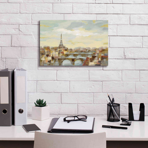 Image of 'Paris Afternoon' by Silvia Vassileva, Canvas Wall Art,18 x 12