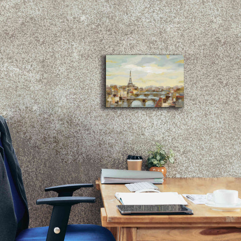 Image of 'Paris Afternoon' by Silvia Vassileva, Canvas Wall Art,18 x 12