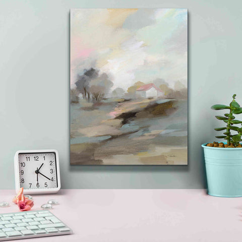 Image of 'Farm in April' by Silvia Vassileva, Canvas Wall Art,12 x 16