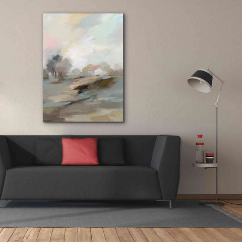 Image of 'Farm in April' by Silvia Vassileva, Canvas Wall Art,40 x 54